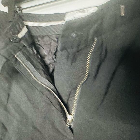 3.1 PHILLIP LIM Women's Black Trouser Style Crepe Pleated Pants Size 6 - Picture 7 of 7